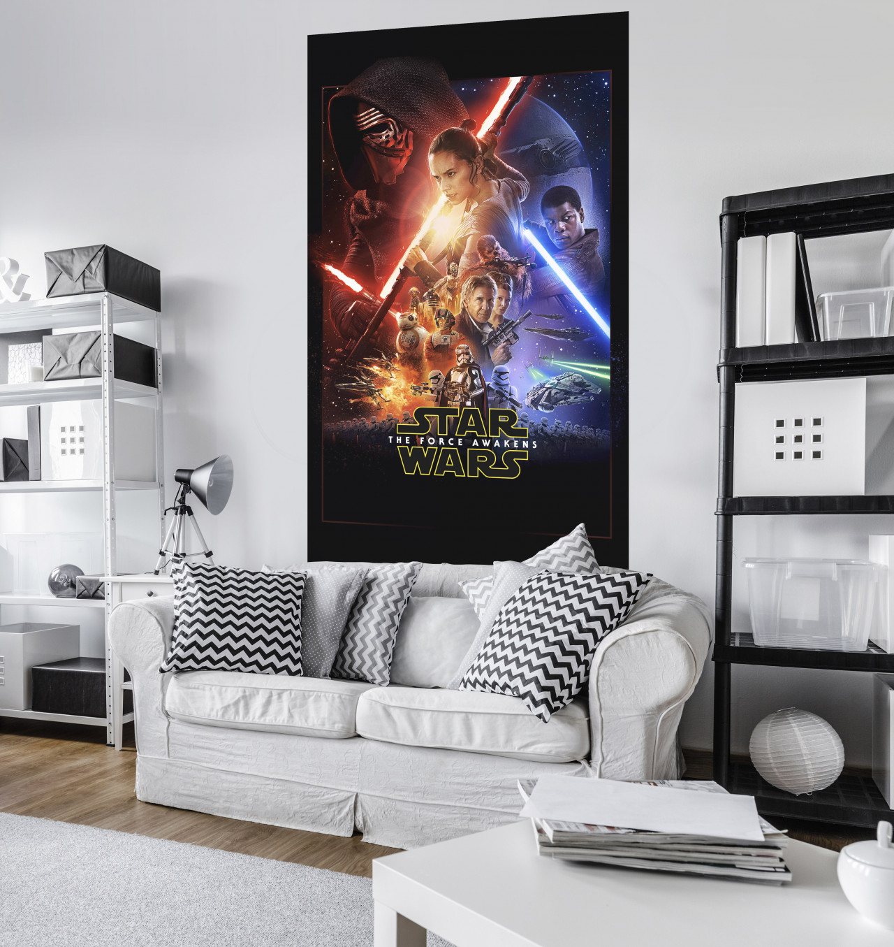 Star Wars Vlies Fototapete "Star Wars EP7 Official Movie Poster" 1,20m x 2,00m