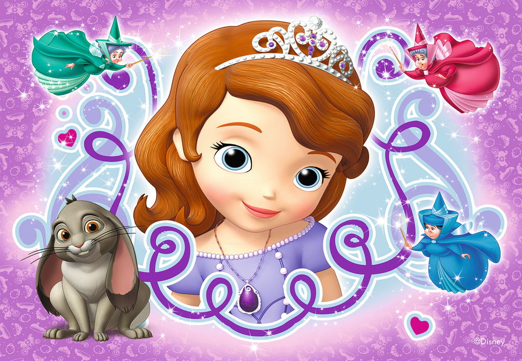 Disney Puzzles Sofia, die Erste "Sofias königliche Abenteuer" von Ravensburger 09086