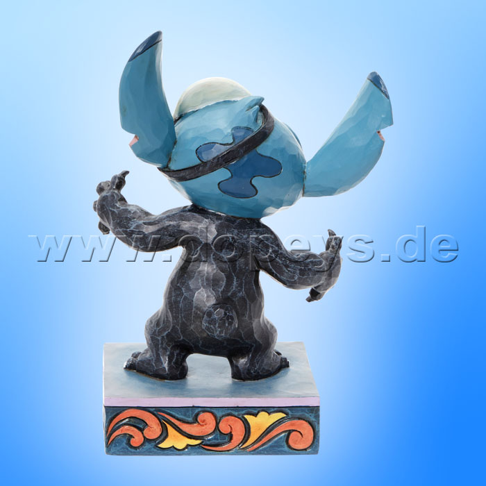 Disney Traditions Figur - Stitch als Halloween Skelett (Spooky Experiment) von Jim Shore 6013052