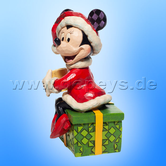 Disney Traditions - Chocolate Delight (Minnie als Weihnachtsfrau mit heißer Schokolade) von Jim Shore 6007069