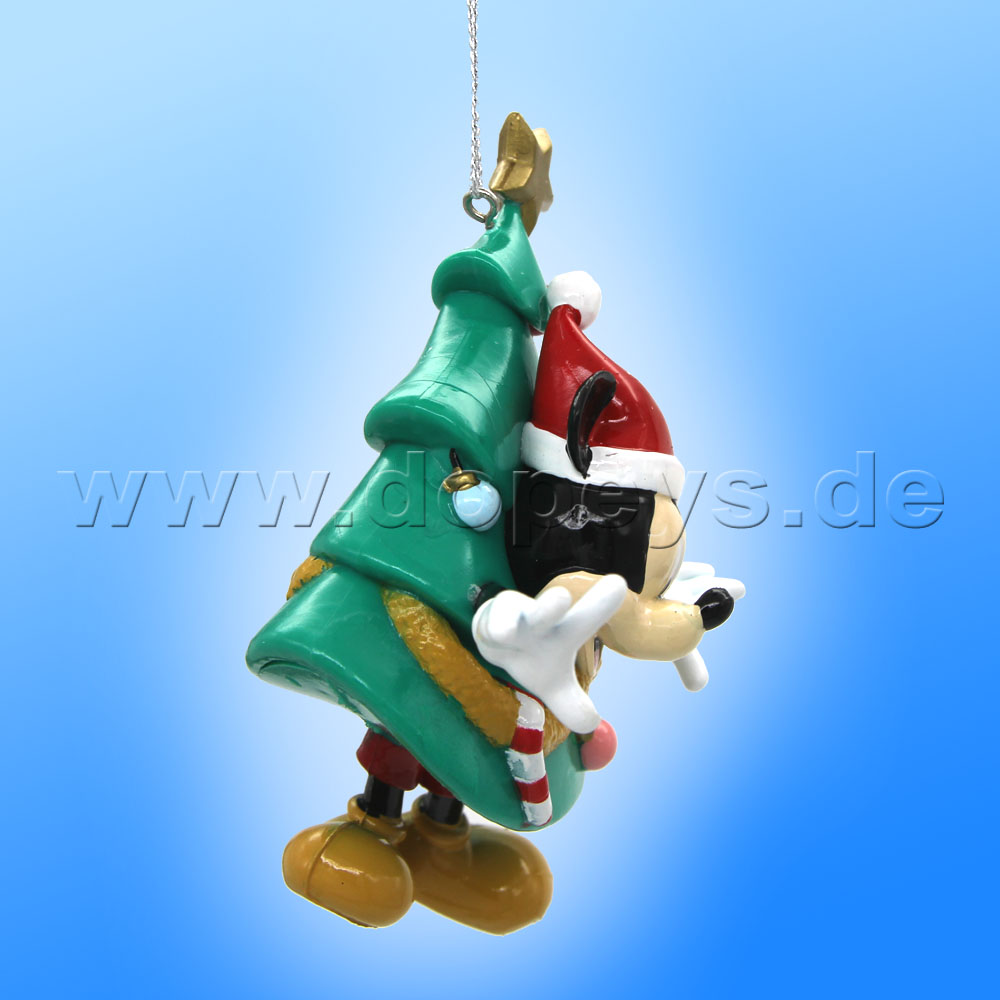 Kurt S. Adler - Disney "Happy Tree Mouse" Mickey Mouse as Christmas Tree Hanging Ornament DN37053
