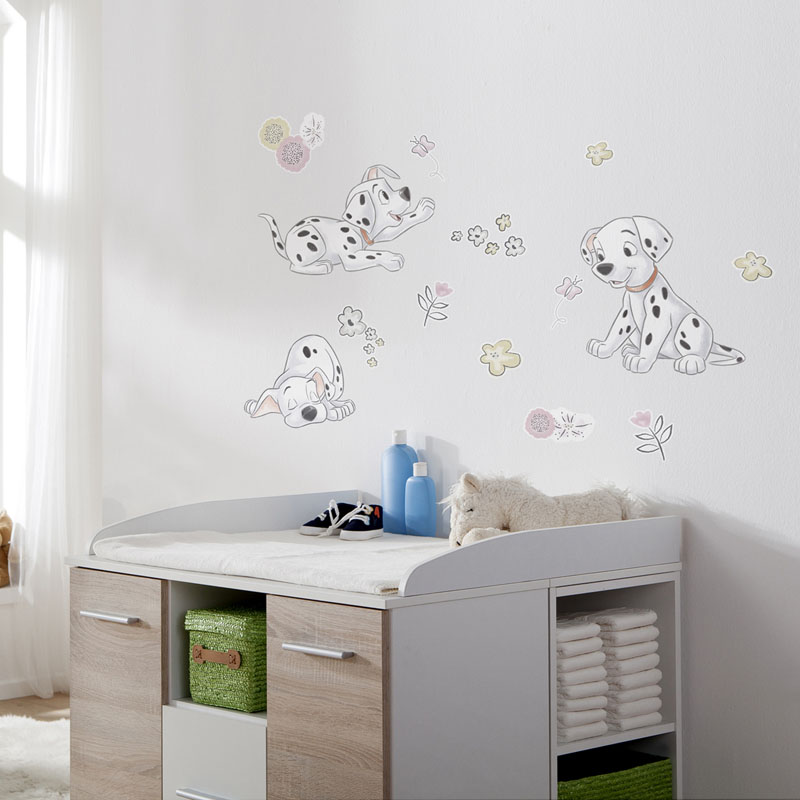 Disney Wandsticker / Wandaufkleber 101 Dalmatiner "Best of Friends"