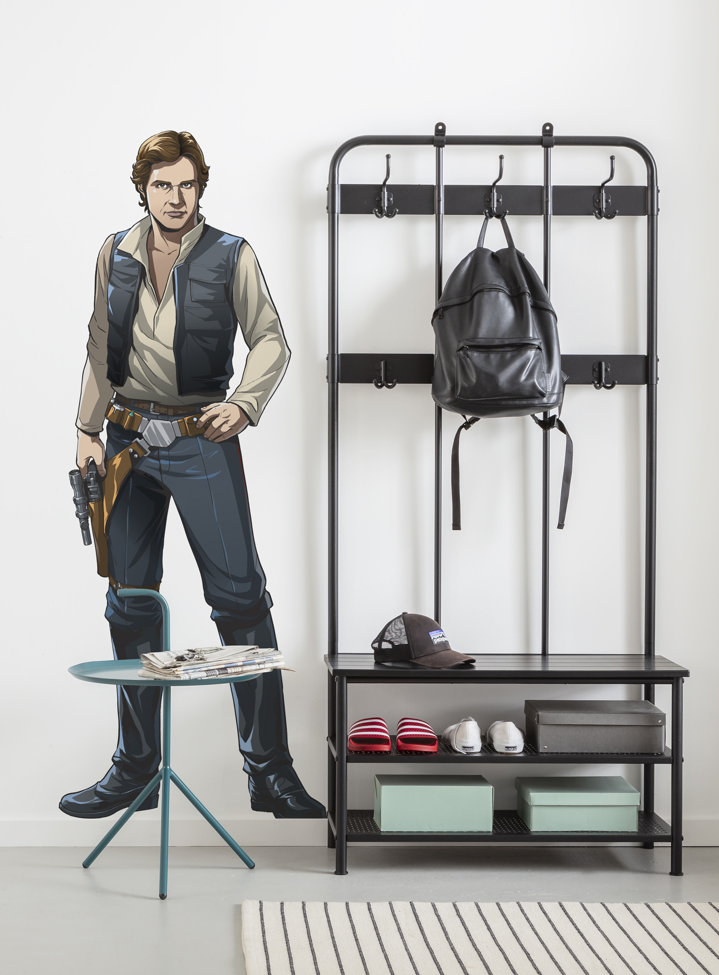 Star Wars Vlies Fototapete selbstklebend "Star Wars XXL Han Solo" 127cm x 196cm