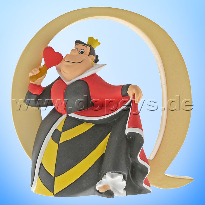 Enchanting Disney Collection - Buchstabe "Q" - Herzkönigin Figur von Enesco A29562
