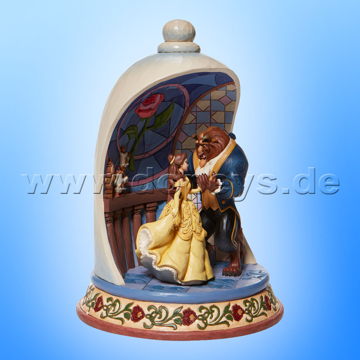 Disney Traditions - Enchanted Love (Beauty and the Beast Rose Dome) figurine by Jim Shore 6008995