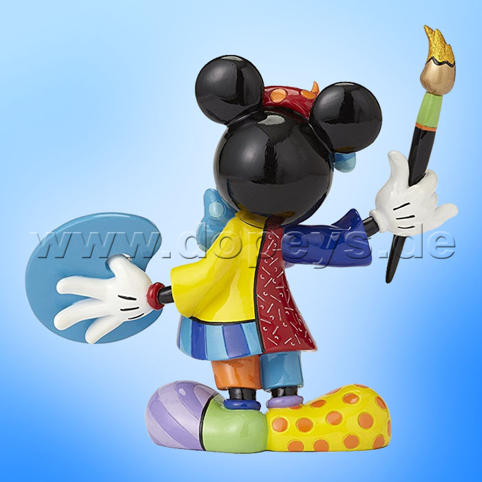 Disney by Britto Figur von Enesco "Mickey Maus als Maler" 4055227