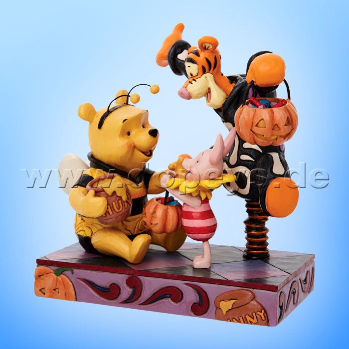 Disney Traditions Figur - Winnie Puuh & Freunde im Halloween Kostüm (A Spook-tacular Halloween) von Jim Shore 6010864