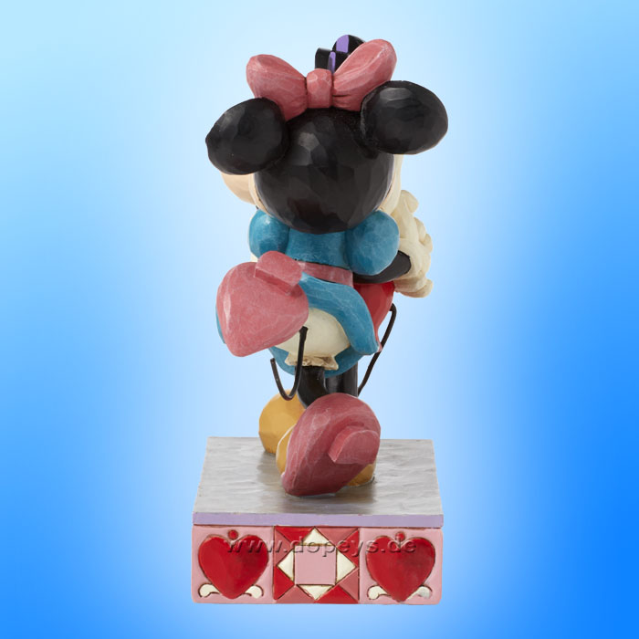 Minnie gibt Mickey einen Kuss Figur - Disney Traditions "Hugs & Kisses" von Jim Shore Enesco 6016327