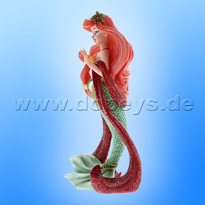 Disney Showcase Collection von Enesco "Weihnachts-Arielle & Fabius" Figur Set 6000818 Couture de Force