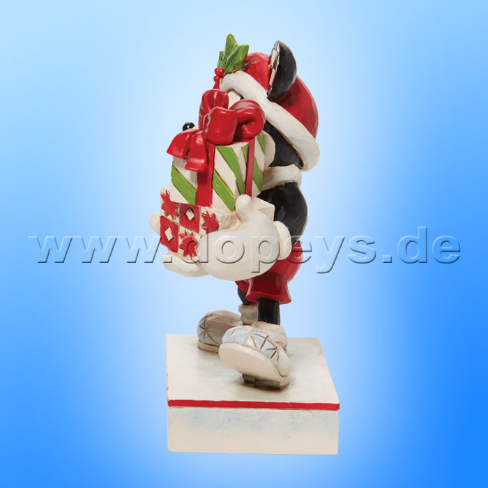 Disney Traditions -  (Mickey mit einem Stapel Geschenken) von Jim Shore 6010869