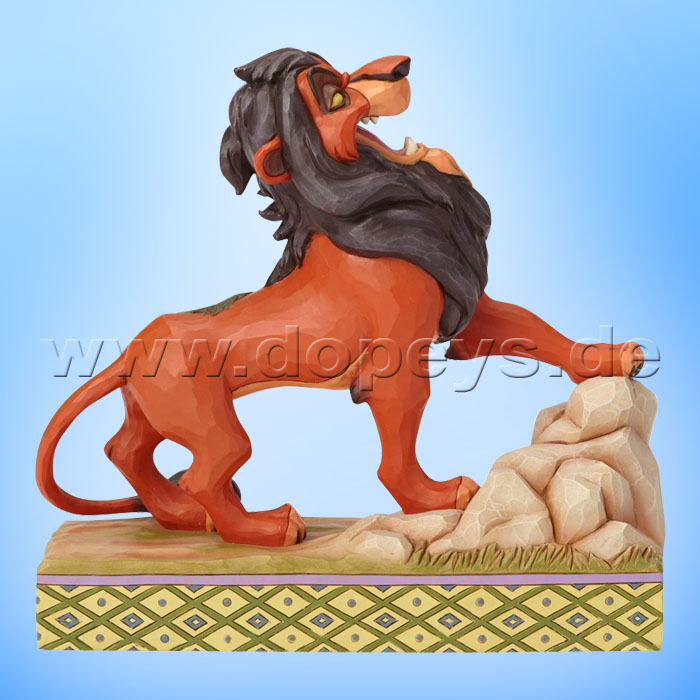 Preening Predator (Bösewicht Scar) Figur von Disney Traditions / Jim Shore - Enesco 6001268