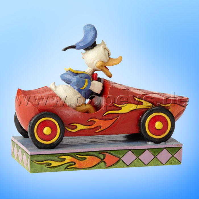 Disney Traditions / Jim Shore figurine from Enesco "Road Rage (Soap Box Derby Donald)" 6000975