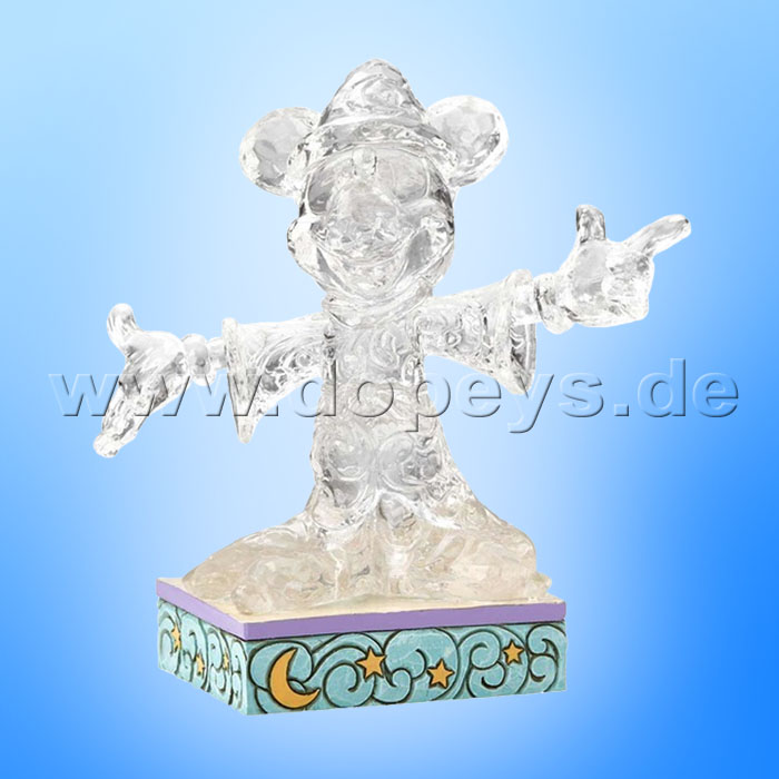 Disney Traditions / Jim Shore figurine from Enesco "Sorcerer Mickey Illuminated (Ice Bright Sorcerer Mickey Mouse)" 4059926