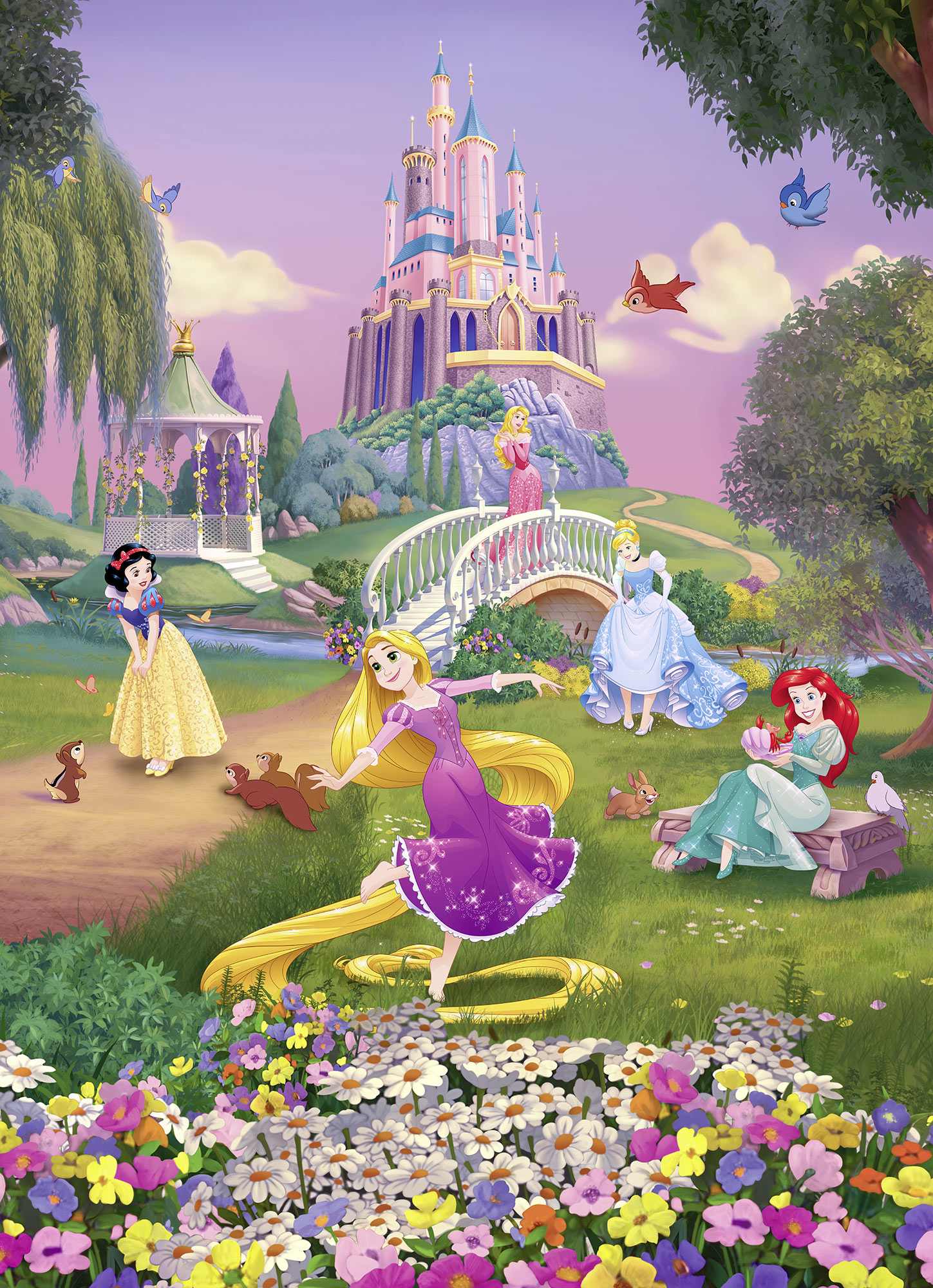 Disney Fototapete "Princess Sunset"