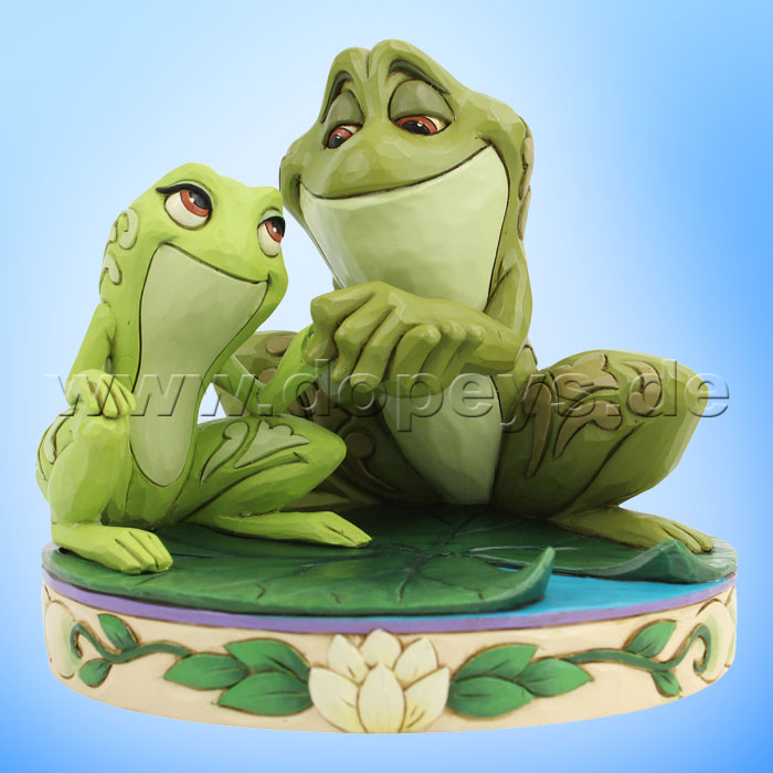 Amorous Amphibians (Tiana & Naveen als Frösche) Figur von Disney Traditions / Jim Shore - Enesco 6005960