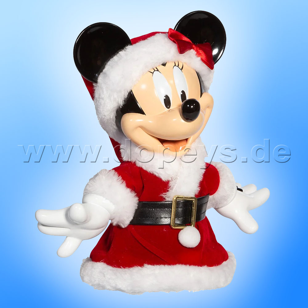 Kurt S. Adler - Disney Weihnachtsbaumspitze "Minnie Maus" mit beweglichen Armen DN9211