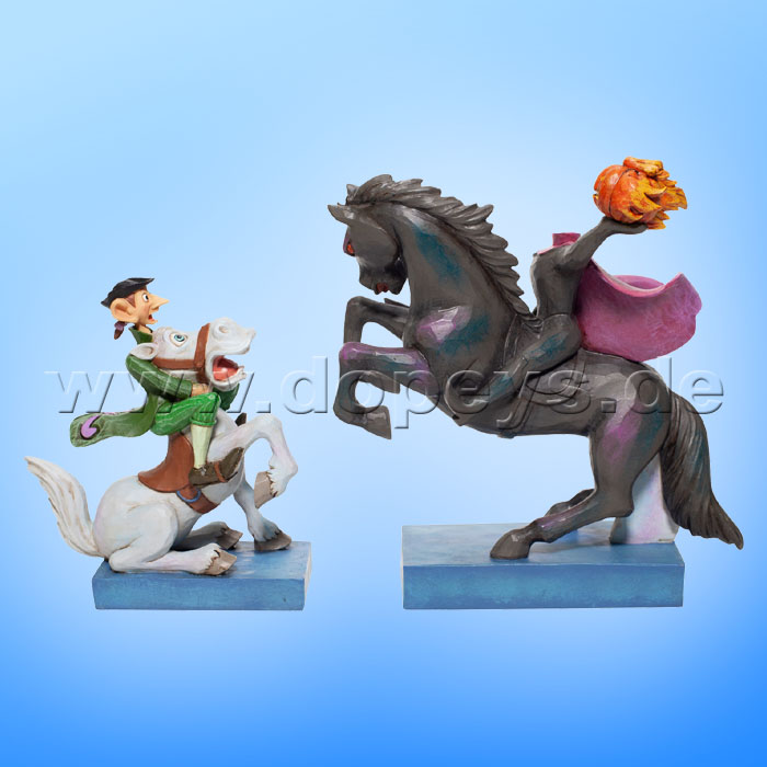 Disney Traditions - Heads Up, Ichabod! (Der kopflose Reiter & Ichabod) von Jim Shore 6007059