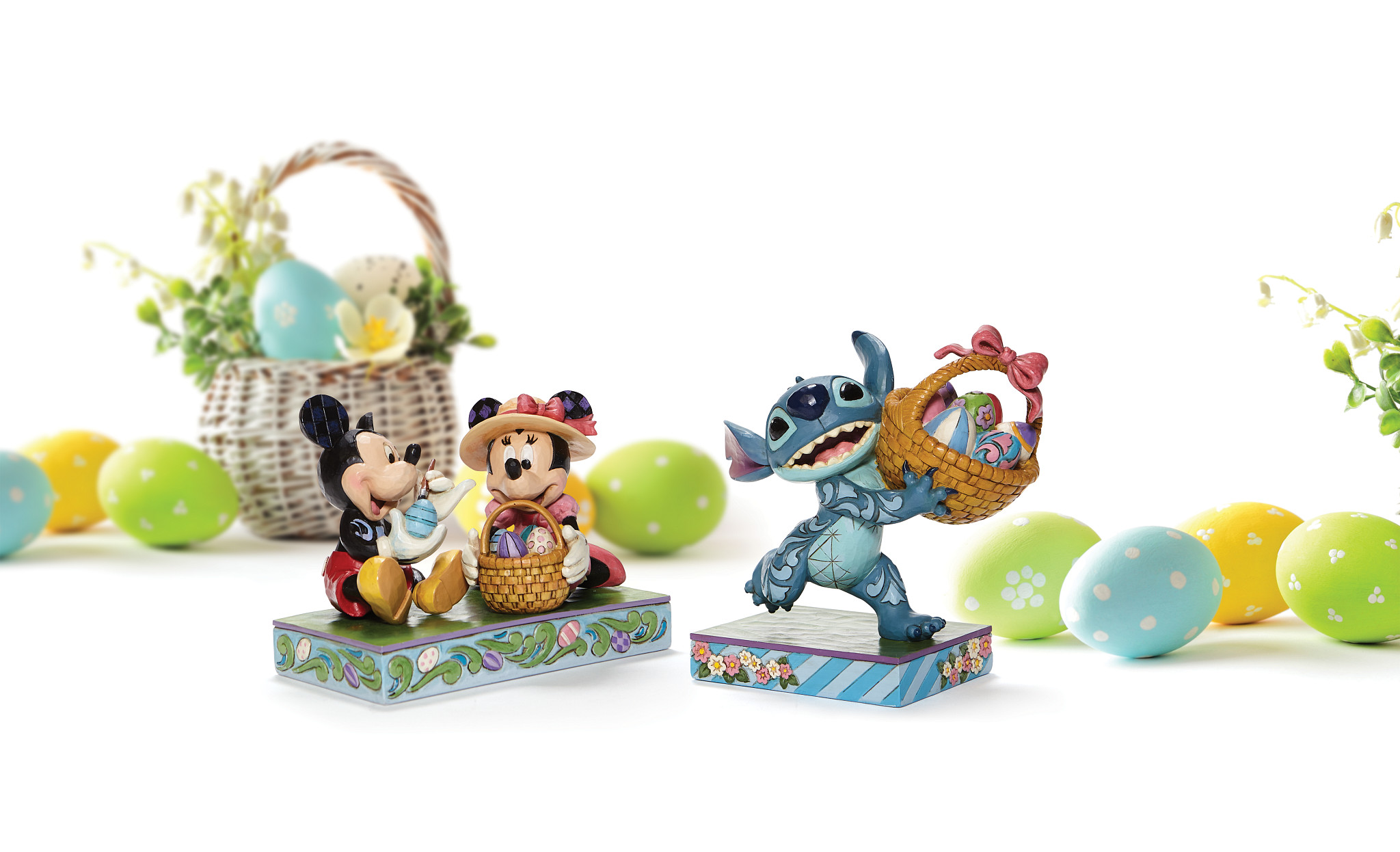 Disney Traditions - Easter Artistry (Mickey & Minnie bemalen Ostereier) von Jim Shore 6008319
