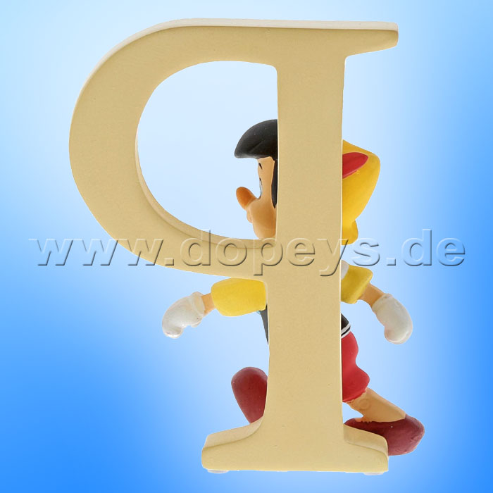 Enchanting Disney Collection - Letter "P" - Pinocchio figurine by Enesco A29561