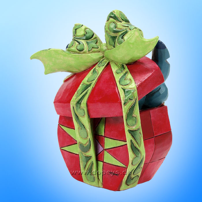 Disney Traditions - Stitch Tearing Christmas Present (Holiday Mischief) figurine by Jim Shore 6016884