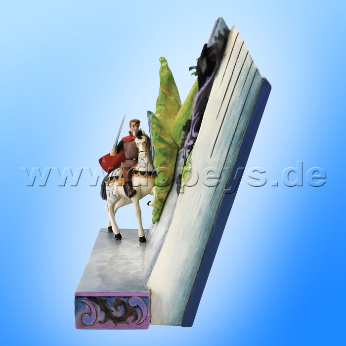 Disney Traditions - Maleficient & Prince Phillip Storybook (Love Conquers All) figurine by Jim Shore 6013068