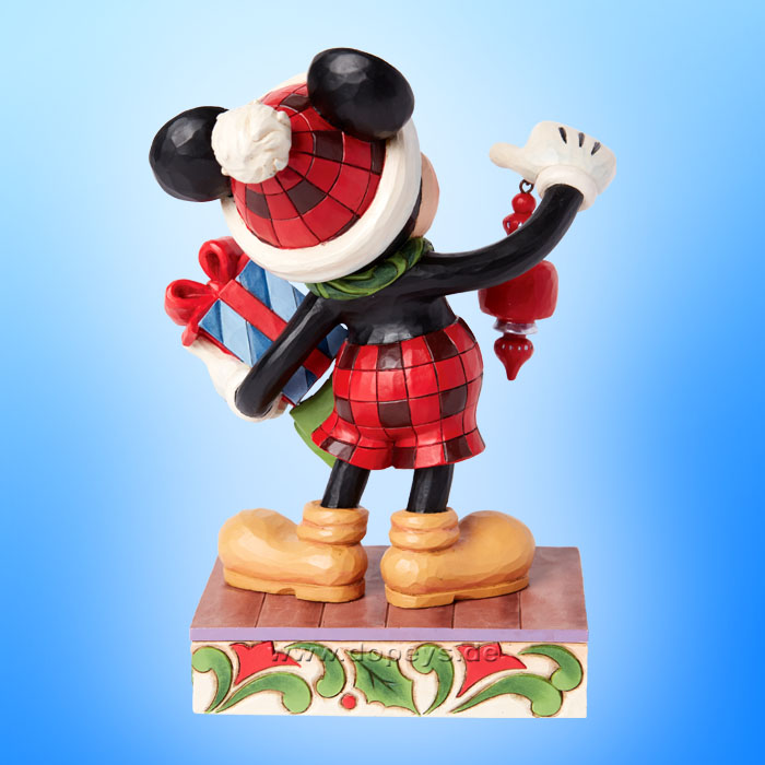 Disney Traditions Figur - Weihnachts-Mickey Maus Limited Edition 2024 (Christmas Magic) von Jim Shore 6015737