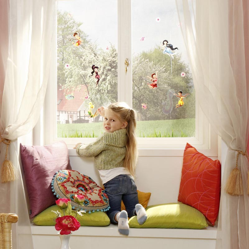 Disney Fensteraufkleber / Window-Sticker Tinker Bell "Fairies"