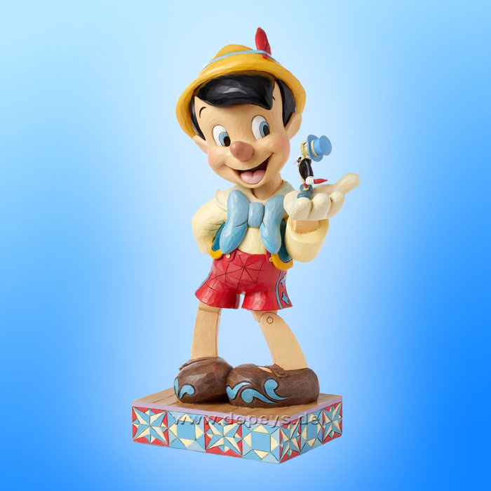 Disney Traditions Figur - Pinocchio XL (When Dreams Come to Life), sehr groß von Jim Shore 6016348