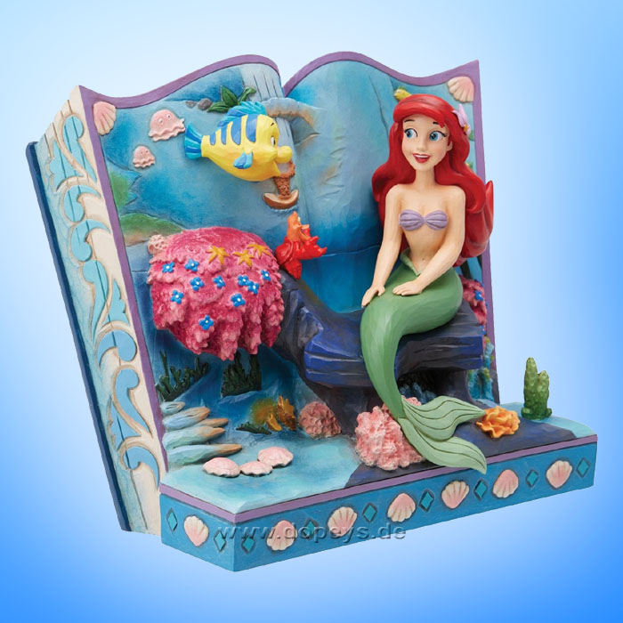 Disney Traditions - The Little Mermaid Storybook (A Mermaid's Tale) figurine by Jim Shore 6014323