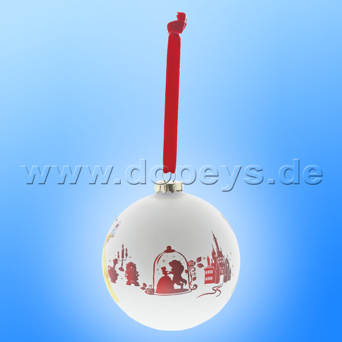 Disney Enchanting Collection - Die Schöne und das Biest Weihnachtskugel / Glaskugel "Be Our Guest" A29683