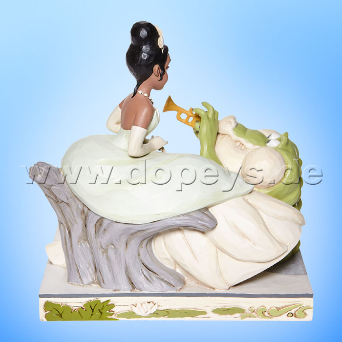 Disney Traditions - Bayou Beauty (Tiana with Louie White Woodland) figurine by Jim Shore 6008065