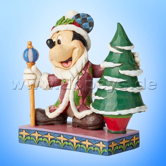 Jolly Ol’ St. Mick (Mickey Maus als Weihnachtsmann) Figur von Disney Traditions / Jim Shore - Enesco 6002831