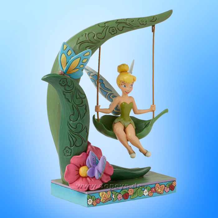 Disney Traditions Figur - Tinkerbell auf einer Schaukel (Suspended in Springtime Magic) von Jim Shore 6016336