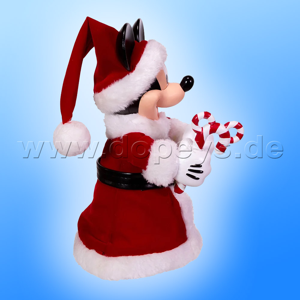 Kurt S. Adler - Disney Weihnachtsbaumspitze "Mickey Maus" mit beweglichen Armen DN9168
