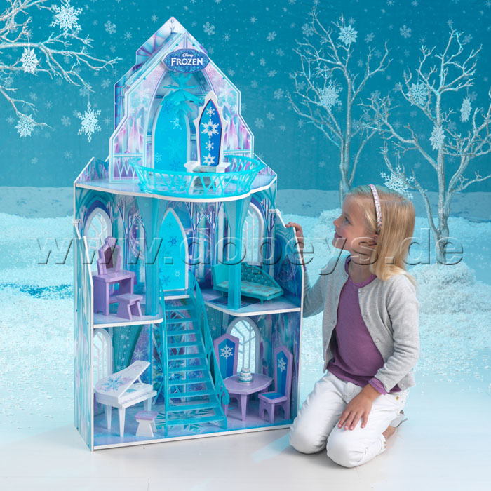 Puppenhaus Disney Frozen Schloss der Eiskönigin "Ice Castle" von KidKraft 65881