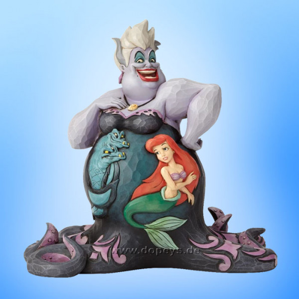 Disney Traditions / Jim Shore Figur von Enesco "Deep Trouble (Ursula mit Szene)" 4059732