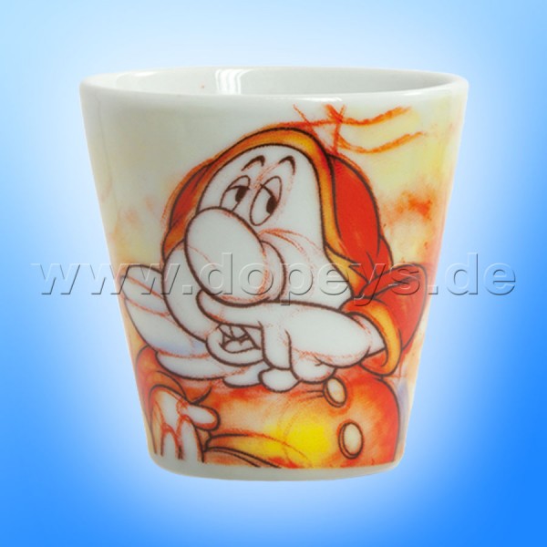 Disney Espresso Shot / Espresso Cup "Sneezy" in Italian Design, small