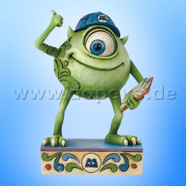 Disney Traditions / Jim Shore Figur von Enesco "Good Morning Metropolis (Mike Wazowski - Monster AG)" 4031488.