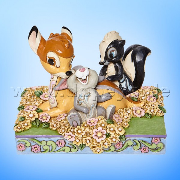 Disney Traditions - Childhood Friends (Bambi, Klopfer & Blume) von Jim Shore 6008318