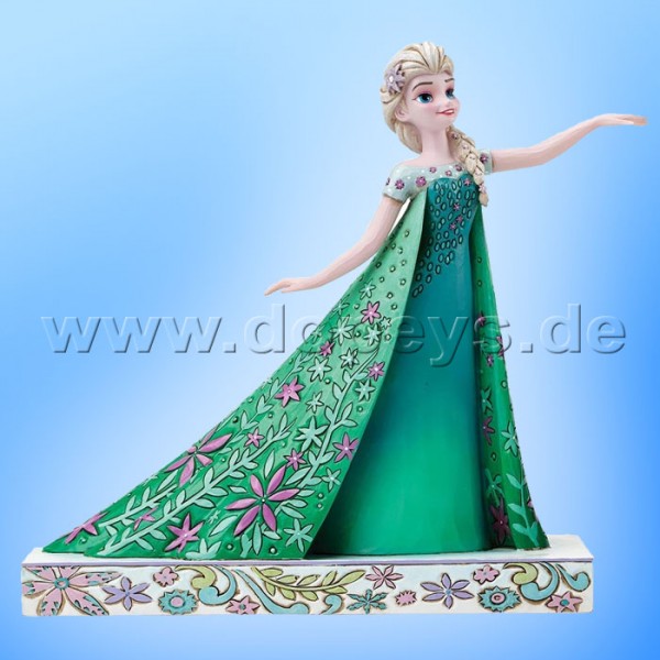 Disney Traditions / Jim Shore Figur von Enesco."Celebration of Spring (Elsa Party-Fieber)" 4050881.