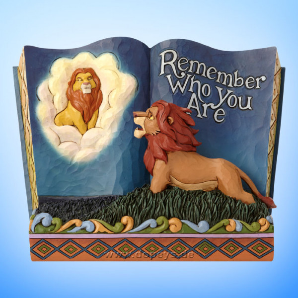 Remember Who You Are (Der König der Löwen Märchenbuch) Figur von Disney Traditions / Jim Shore - Enesco 6001269