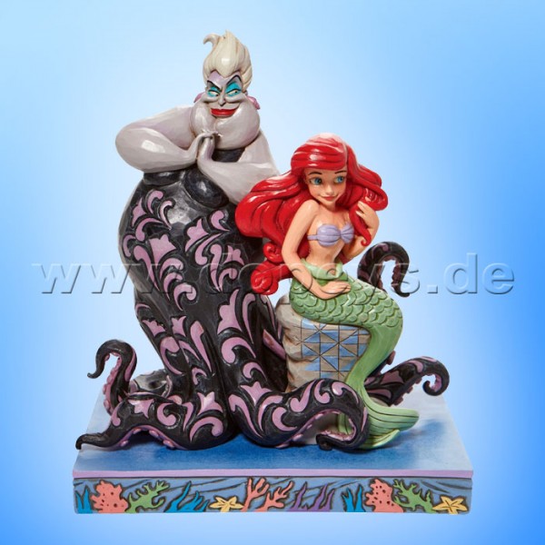 Disney Traditions - Wicked And Wishful (Arielle & Ursula) von Jim Shore 6010094