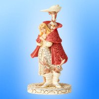 Playful Pantomime (Aurora als Dornröschen White Woodland) Figur von Disney Traditions / Jim Shore - Enesco 6002337 Playful Pantomime (Aurora als Dornröschen White Woodland) Figur von Disney Traditions / Jim Shore - Enesco 6002337