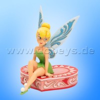 Love Seat (Tinker Bell auf einem Herz) Figur von Disney Traditions / Jim Shore - Enesco 6005966 Love Seat (Tinker Bell auf einem Herz) Figur von Disney Traditions / Jim Shore - Enesco 6005966
