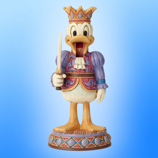 Disney Traditions / Jim Shore Figur von Enesco "Reigning Royal (Donald Duck Nussknacker)" 6000948