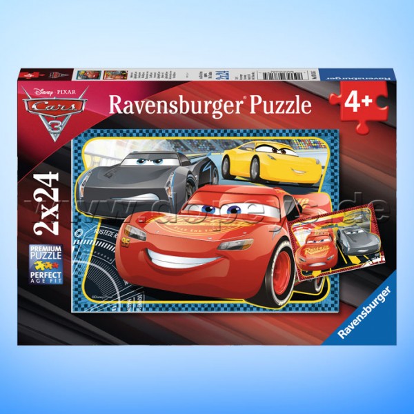 Disney Puzzles Cars "Abenteuer mit Lightning McQueen" von Ravensburger 07816