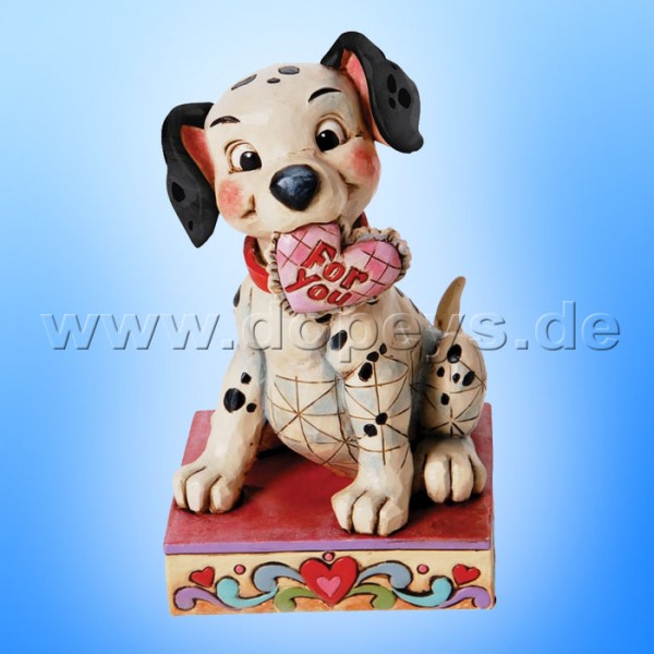 Disney Traditions / Jim Shore Figur von Enesco "Lucky In Love (Lucky)" 4026083.