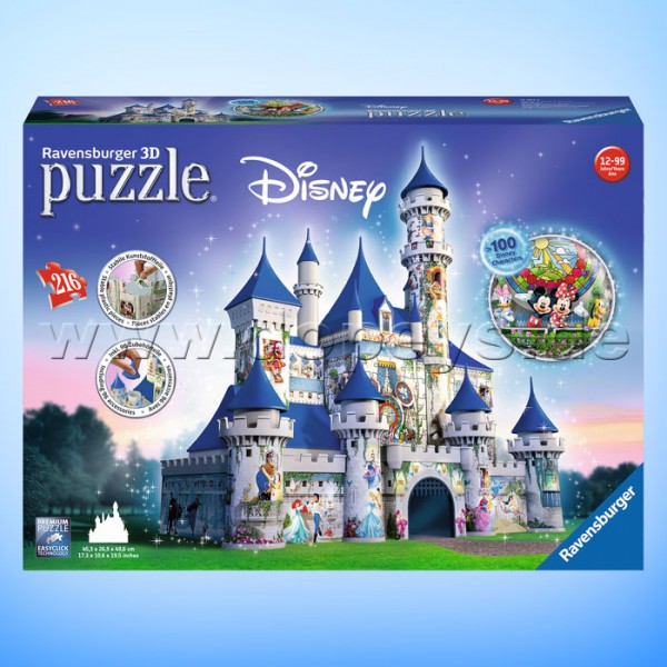 Disney 3D Puzzle "Disney Schloss" von Ravensburger 12587