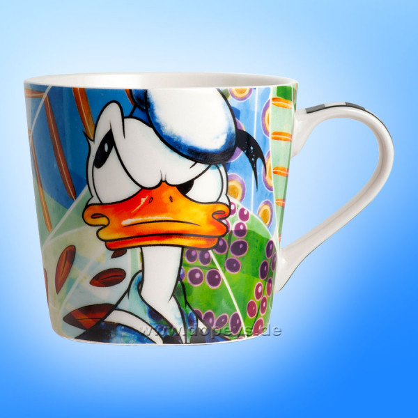 Disney Kaffeetasse / Kaffeebecher "Donald Duck" Forever & Ever im italienischen Design 103003