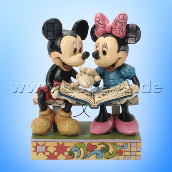 Disney Traditions - Sharing Memories (Mickey & Minnie sehen sich ein Fotoalbum an) von Jim Shore 4037500